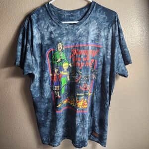 Steven Rhodes Mens |M| Gray Tie Dye Mommy Can We Keep Him T Shirt